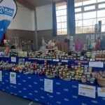 Ein Verkaufsstand mit Lebensmitteln